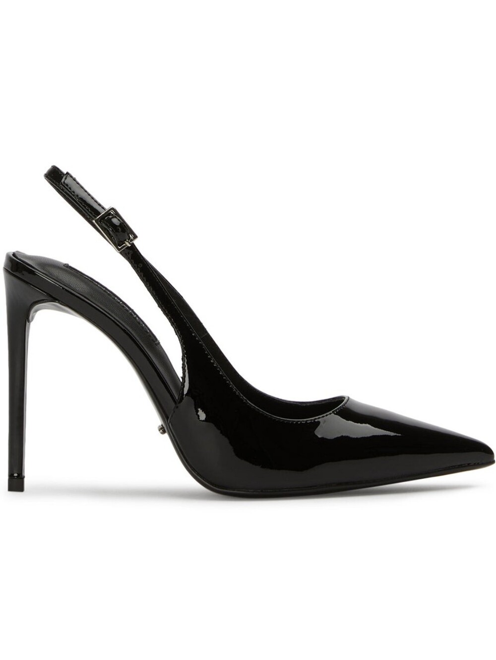 TONY BIANCO Asti Black Patent Leather Slingback Pumps Heels US 11 Org $170